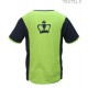 Maglietta nera Crown Keep verde navy