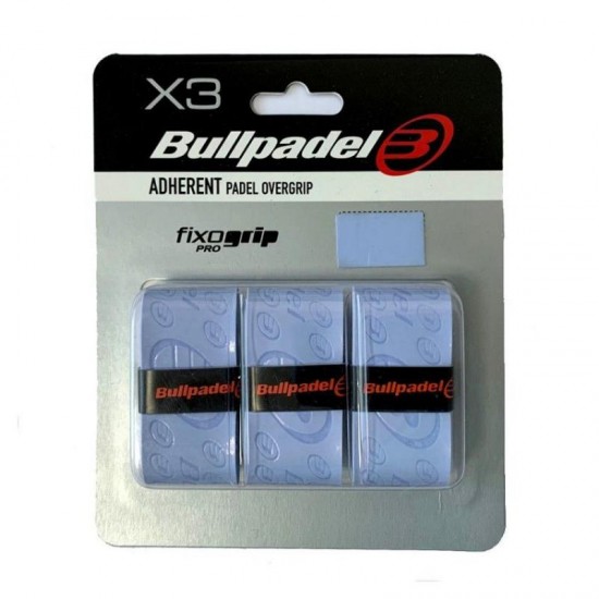 Blister Bullpadel 3 Overgrips GB1202 FixoGrip Blu