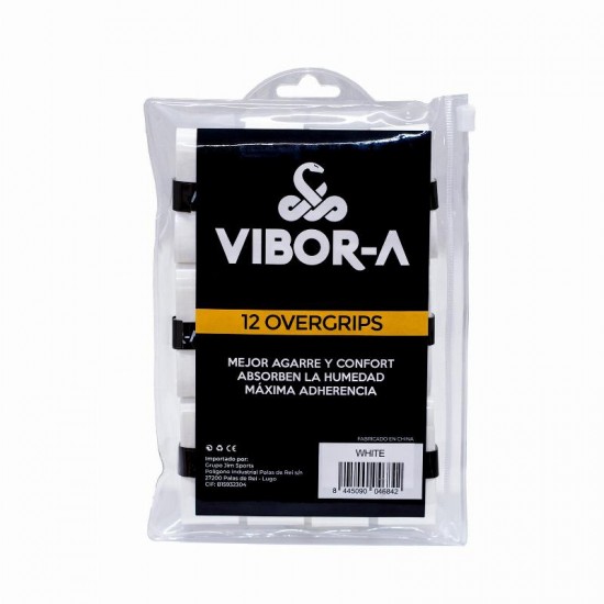 Vibora Liso Borsa Bianca 12 Overgrips