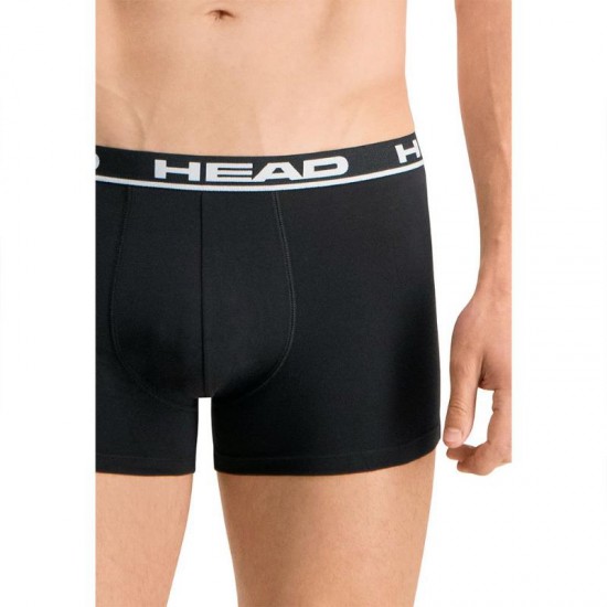 Cabeca Boxers Basica Preto 2 Unidades