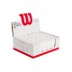 Wilson Pro Padel Box Perforato Bianco 60 Overgrip