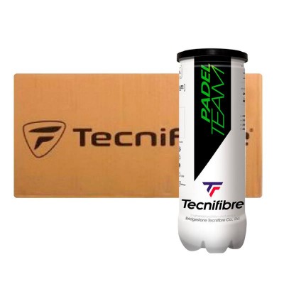 Cajon 72 Pelotas - 24 Barcos de 3 pcs - Tecnifibre Padel Team