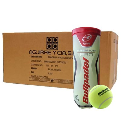 Cajon 72 Pelotas - 24 Barche di 3 pezzi - Bullpadel Premium Pro