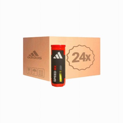 Cajon 72 Pelotas Padel - 24 Botes de 3 uds - Adidas Speed RX