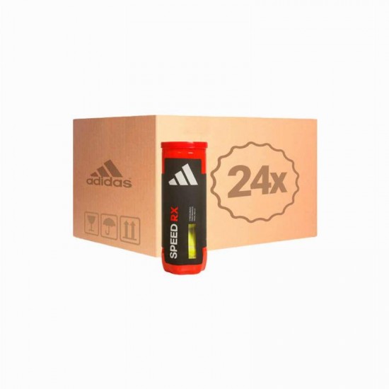 Cajon 72 Palline Padel - 24 Barche da 3 pezzi - Adidas Speed RX