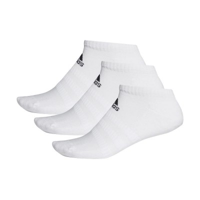 Adidas Cush Calze Bianche Basse 3 Paia