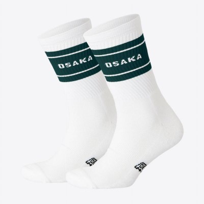 Osaka Colourway Green White Pine Socks 2 paia