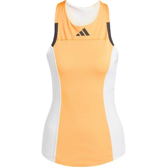 Camiseta Feminina Adidas Pro Laranja Branca