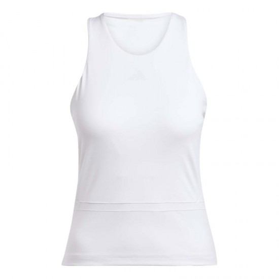 Camiseta Midi Feminina Adidas Y-Tank Branca