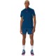 Camiseta Asics Padel Court SS Top Azul Mako