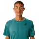 T-shirt Asics Court SS Verde Pino