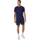 T-shirt Asics Court Stripe Marine Nero