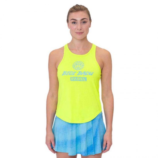 Bidi Badu Beach Spirit Chill Neon Aqua Yellow Maglietta da donna