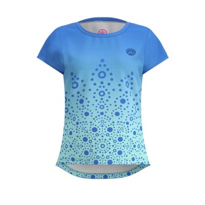 Camiseta Feminina Bidi Badu Colortwist Aqua Blue