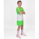 Camiseta Bidi Badu Crew Gradiant Verde Neon Blanco Junior