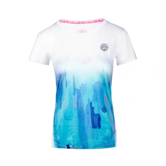 T-shirt Bidi Badu Eve Tech White Water Donna