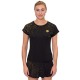 Bidi Badu Paris Capsleeve Nero Oro T-Shirt Donna