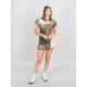 Bidi Badu Pure Wild Olive Cinza Escuro T-Shirt Feminina