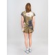 Bidi Badu Pure Wild Olive Cinza Escuro T-Shirt Feminina