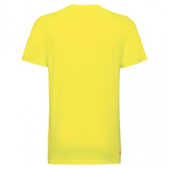 T-shirt bidi badu ted giallo neon rosso