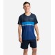 T-Shirt Blu Porvo Corona Nera