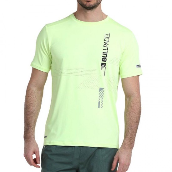 Bullpadel Adive T-Shirt Amarelo Enxofre Fluor