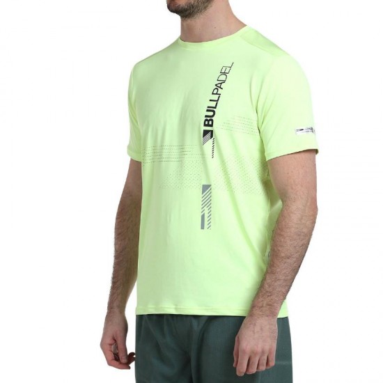 Bullpadel Adive T-Shirt Amarelo Enxofre Fluor