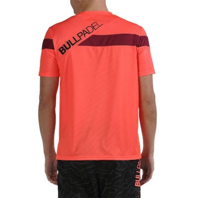 Bullpadel T-shirt Coral Fluor Cuscino