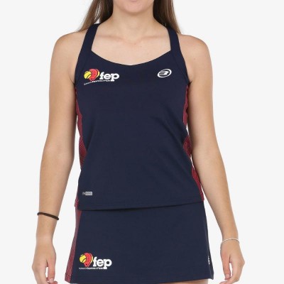 T-shirt Bullpadel FEP Exima Azul Marinho