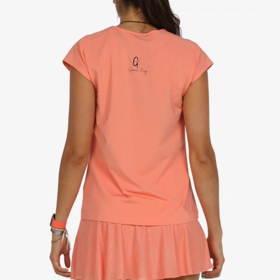 Bullpadel T-shirt Gemma Triay Yodar Coral