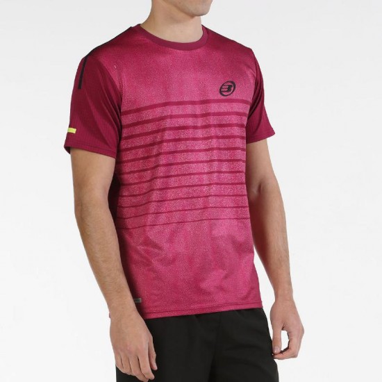 Camiseta Bullpadel Litis Vino Bordeaux