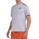 Camiseta Bullpadel Mesia Pearl Grey