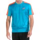 Camiseta meia turquesa bullpadel