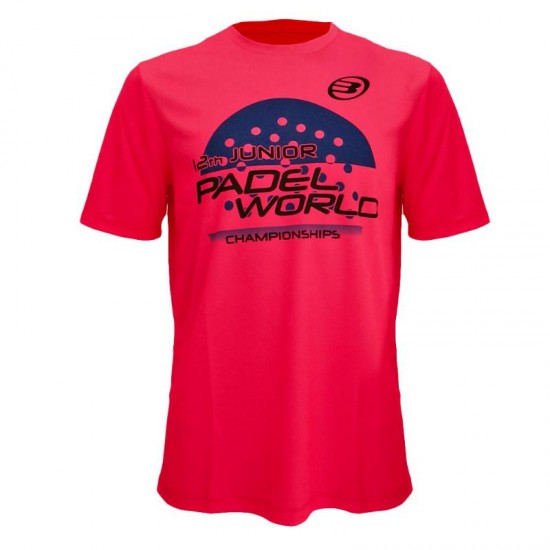 Mondo Minor Bullpadel T-Shirt Rosa Fluor Junior