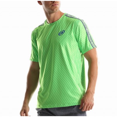 T-shirt verde Tuco Bullpadel fluoruro