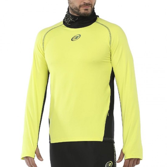 Camiseta amarela de sulfur fluor de bullpadel Ugena