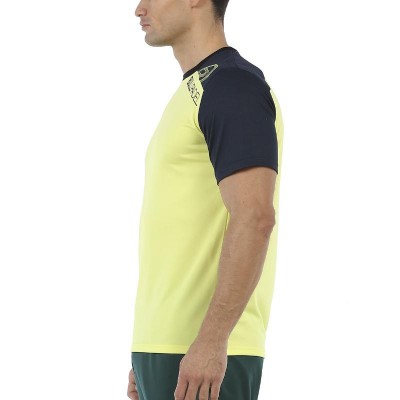 Camisa de fluor de enxofre amarelo bullpadel