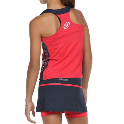 Bullpadel T-shirt WPT Ravolta Carmesi Fluor Junior