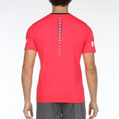 Camisa bullpadel WPT Redullu Carmesi Fluor