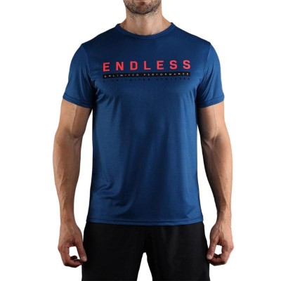 T-shirt blu Endless Ace Unlimited