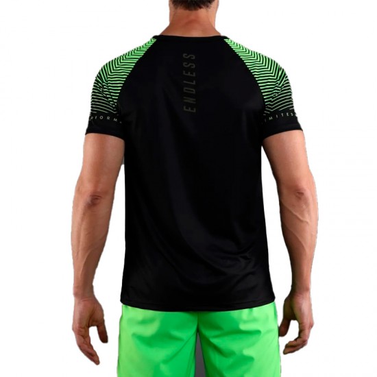 Camiseta Endless Feisty Sleeves Verde