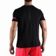 Camiseta Infinito Ilimitado Diamante II Negro Rojo