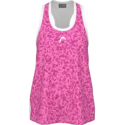 Camiseta Head Agility Stampa Rosa