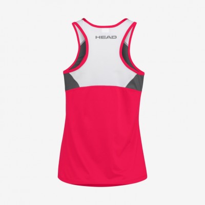 Head Club 22 Top Magenta Camiseta Feminina