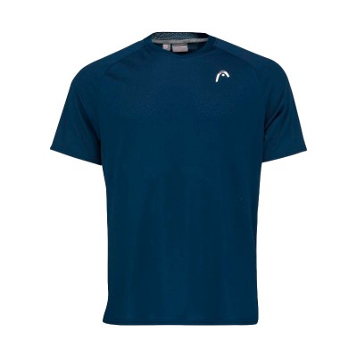 T-shirt Performance Testa Blu Scuro