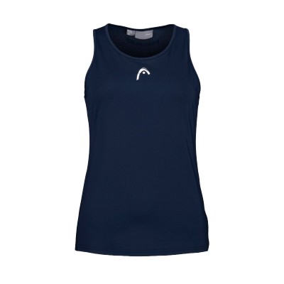 Head Performance Camiseta Azul Escuro Mulheres