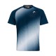 Head Performance T-shirt Dark Blue Print