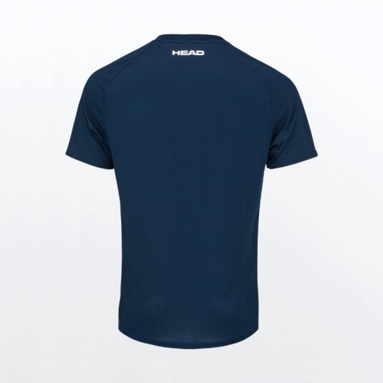 Head Performance T-shirt Dark Blue Print