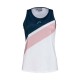 Head Performance T-shirt Stampa Rosa Bianco