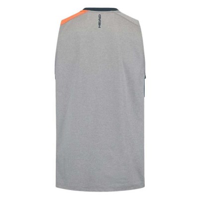 Head Top T-shirt Grigio Arancione